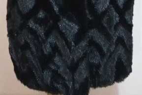 Casaco Pelo Sintético, Imitação de Vison, Tam XL