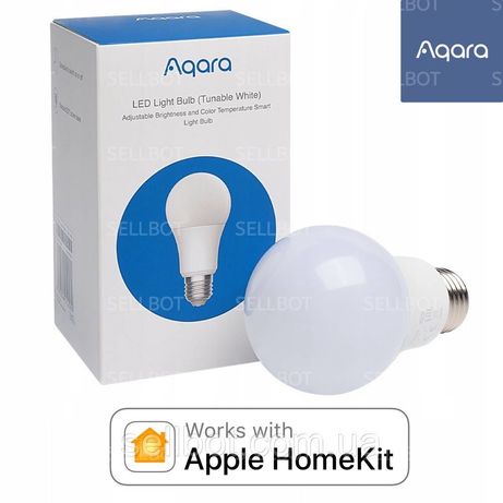 ⫸Смарт-лампочка Aqara LED Smart Bulb E27 9W 2700-6500K (ZNLDP12LM)