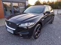 Jaguar F-Pace Xenon! Ledy! Kamera! Navi! Półskóra! Panorama! Full