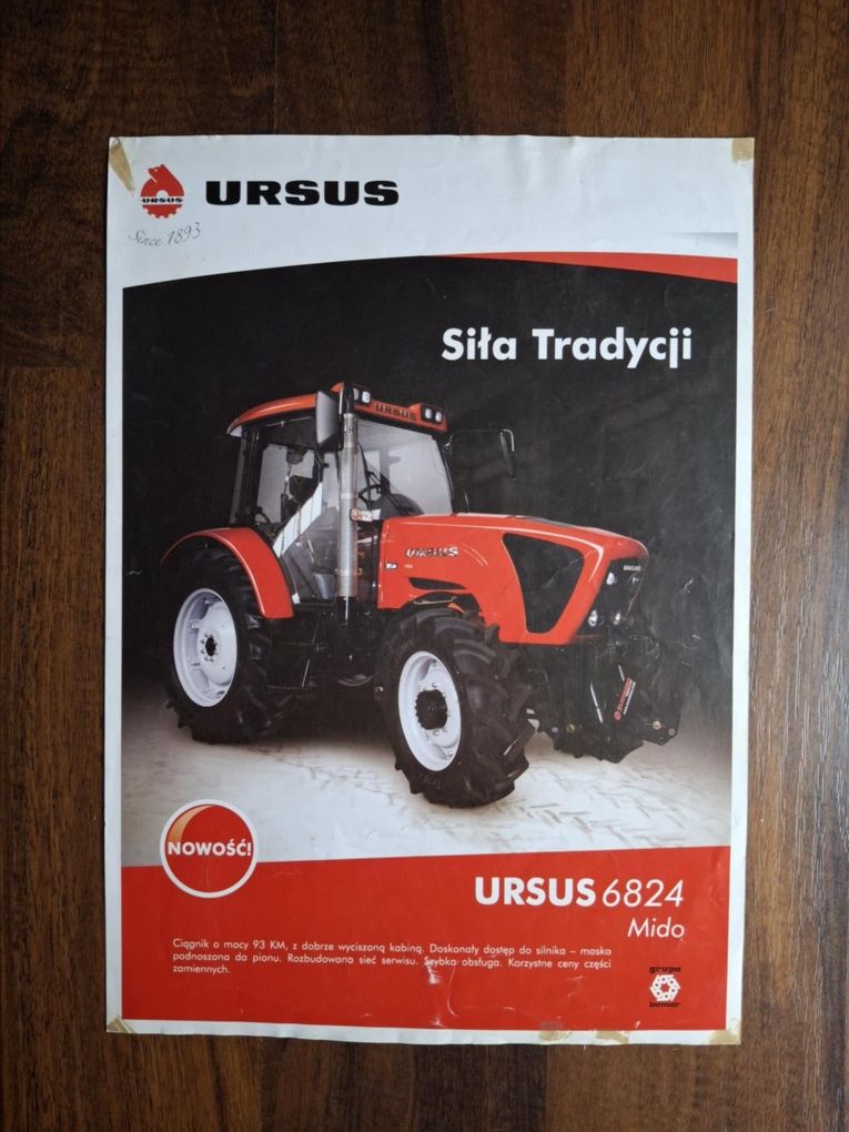 Prospekty Ursus Mido i Polmot Foton