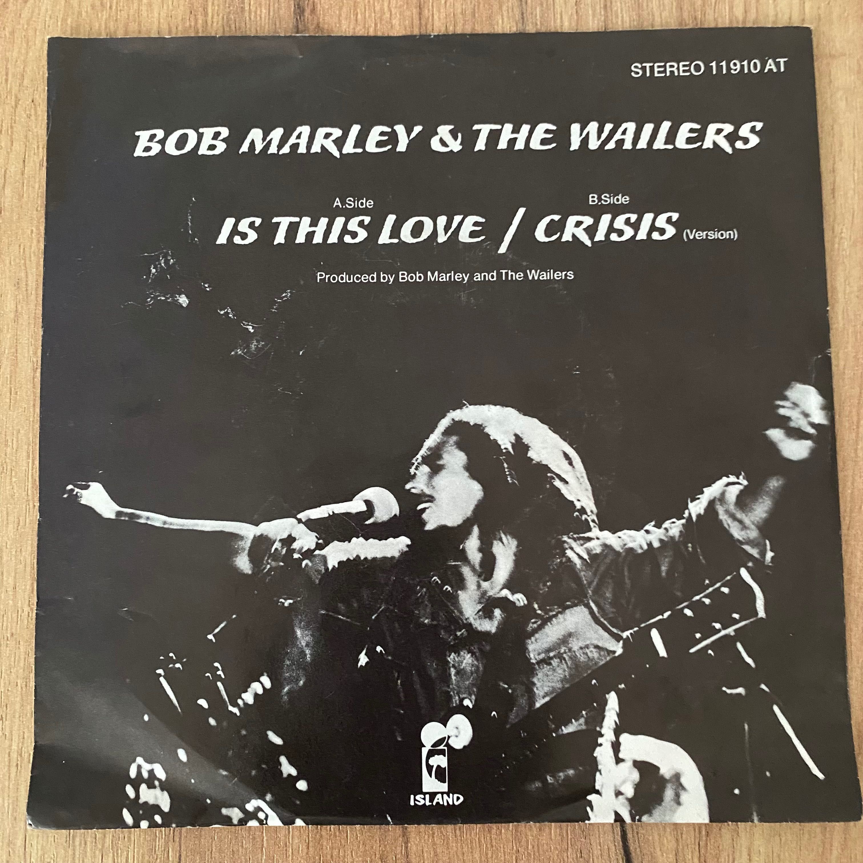 Bob Marley - Is This Love - Winyl SP 7" - 1978