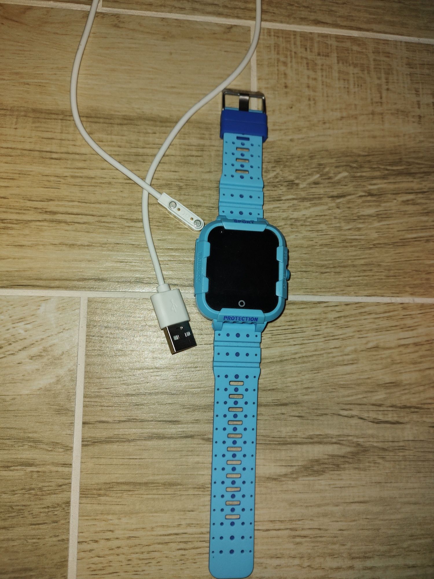 Zegarek Garett Smartwatch Garett Kids Star 4G RT niebieski - dla dziec