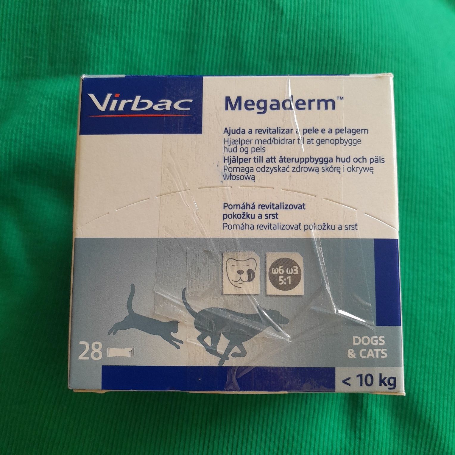 Virbac megaderm dla psow i kotów 25 saszetek po 4ml