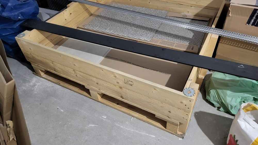 Kosz paletowy (nadstawka) 125x125cm