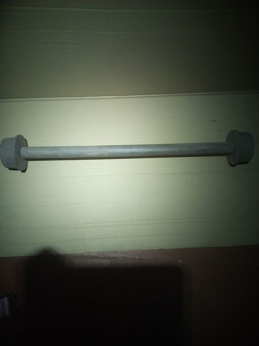 Штанга  гантеля для спорта, диски на подшибниках заменяемы