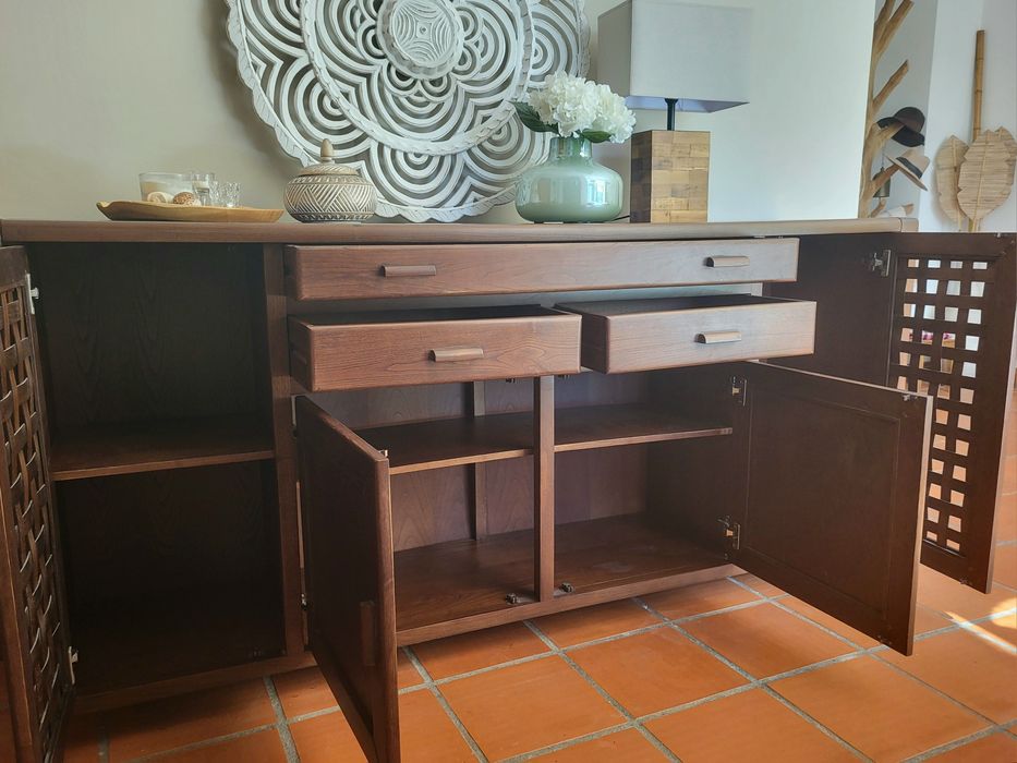 aparador, consola,  armario, louceiro, vintage, talha, rustico