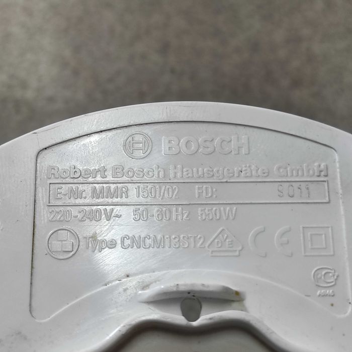 Запчасти блендер миксер Bosch MMR 1501