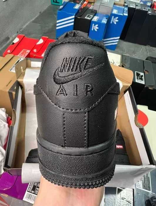 buty Espadryle Nike_Air_Force_1_Low_Supreme_Black Espadryle R.44.5