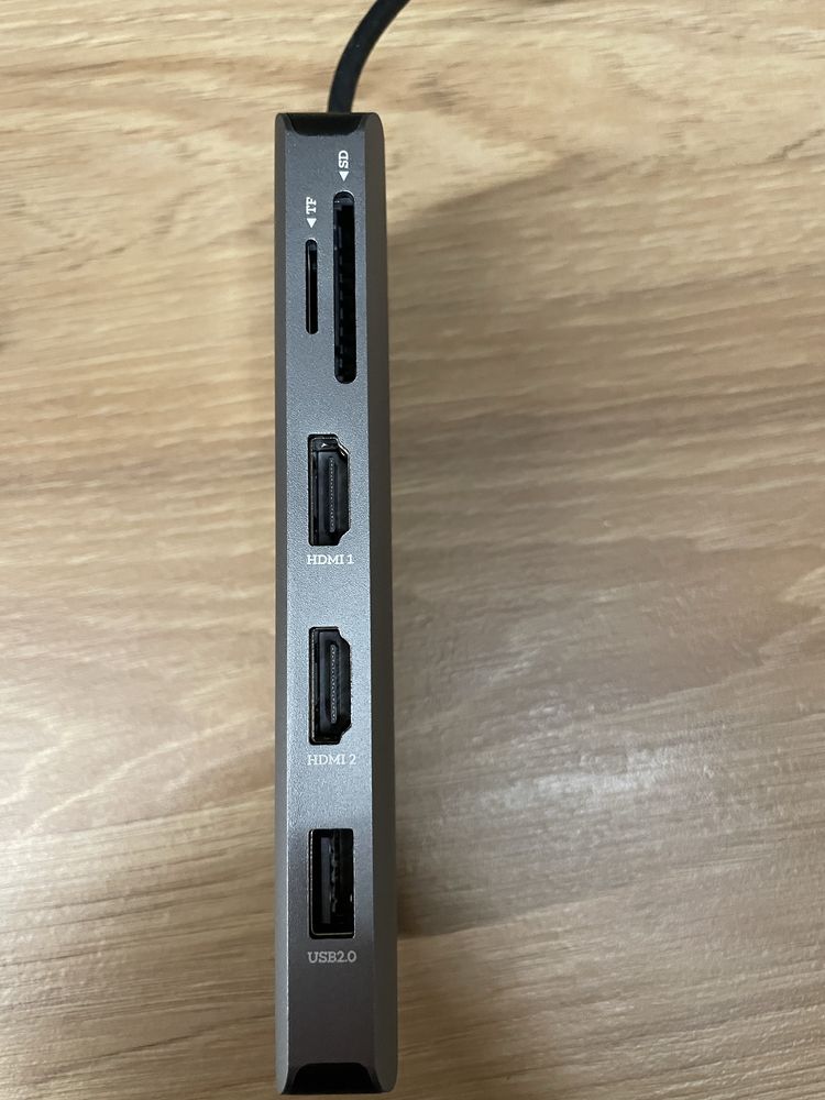 Novoo 11w1 stacja dokująca usb c 4k 60hz nowy