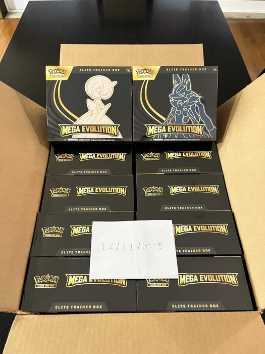 10x Mega Evolution Elite Trainer Box (ETB)