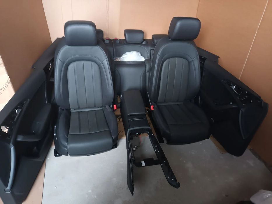 Audi A6 C7 Sedan S-Line Fotel fotele kanapa boczki skóra grzane wentylowane 28km