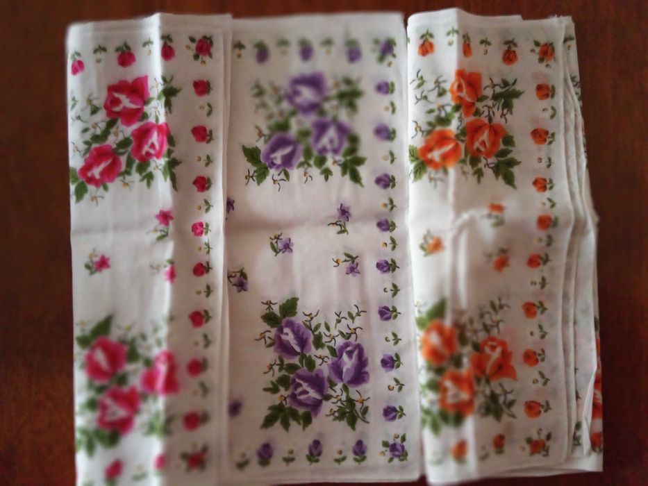 Носова батистова хусточка 30см х 30см (90-ті роки)