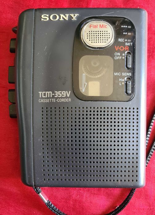 SONY TCM-359V walkman z dyktafonem