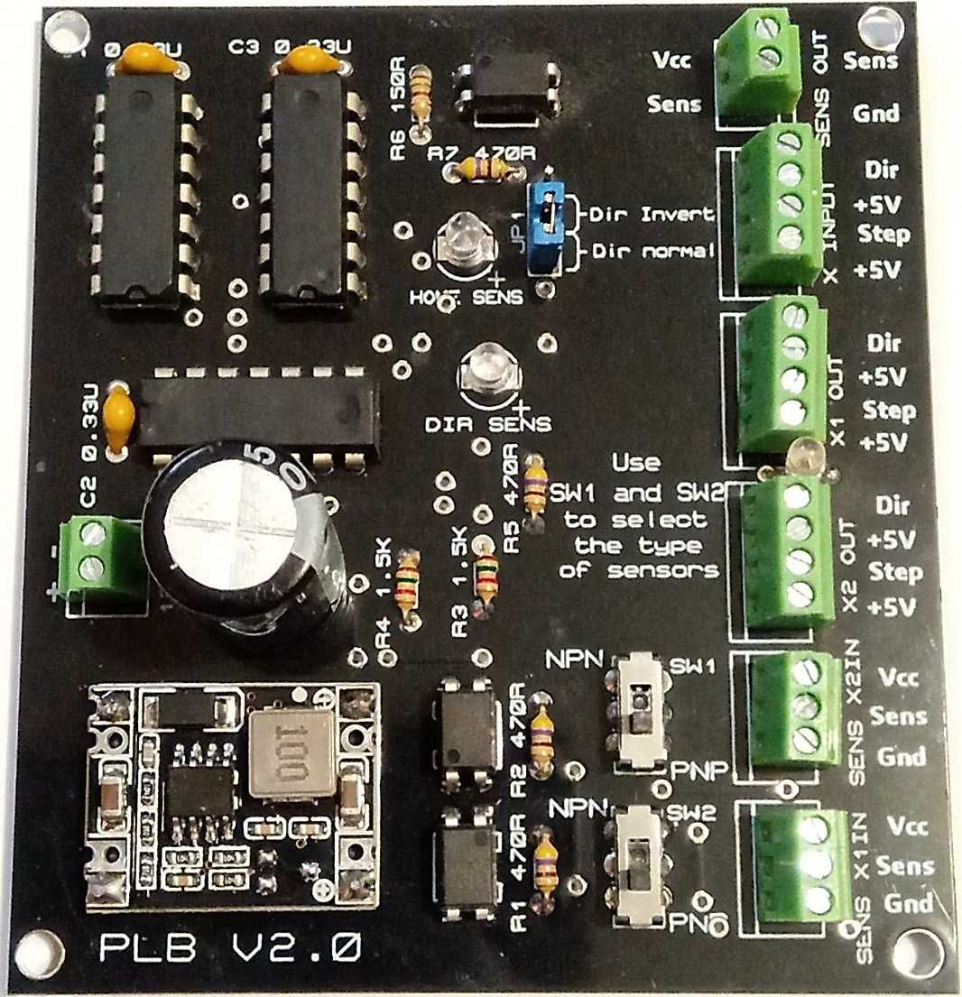 Плата выравнивания портала для ЧПУ станка 
PLB V2.0