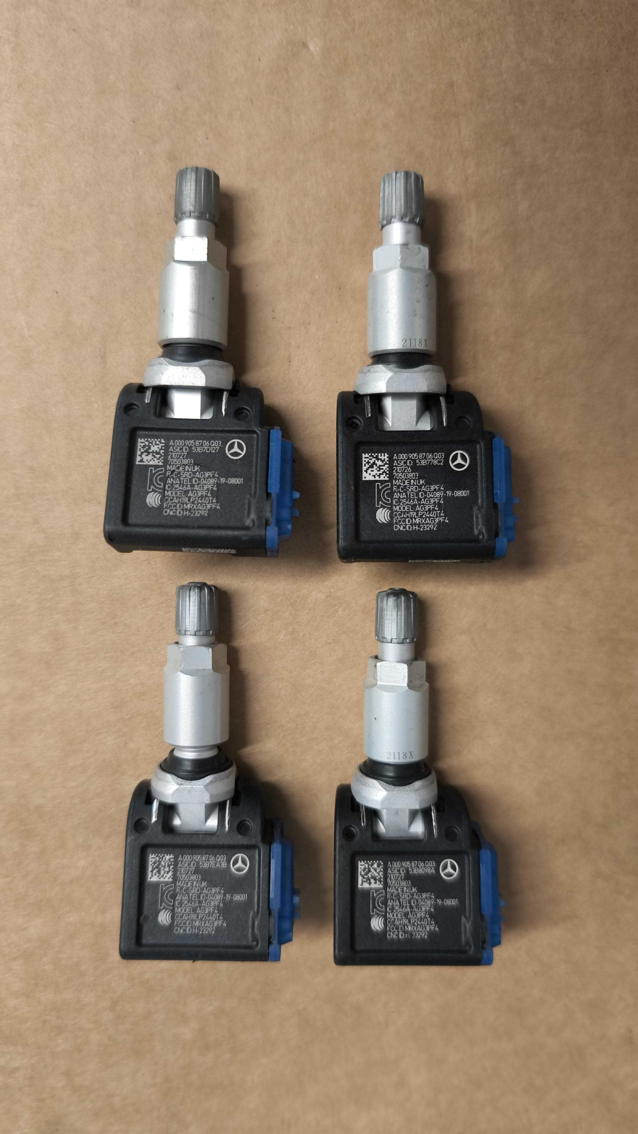 Czujniki ciśnienia TPMS Mercedes W177 BR192 W247 W206 BR118 (T16)