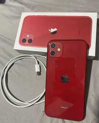 iPhone 11 Czerwony 128 GB+Etui 7 sztuk-Gratis