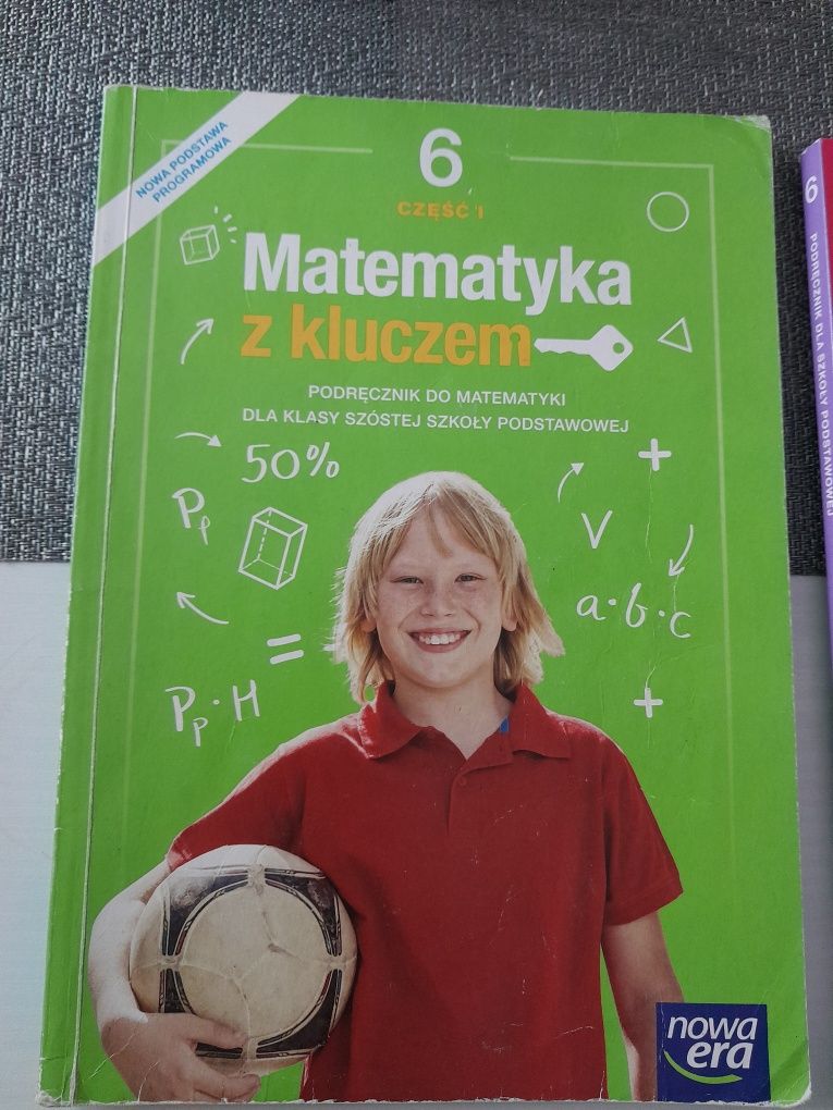 Matematyka klasa 6 cz. 1 i 2  Podręcznik do matematyki z kluczem
