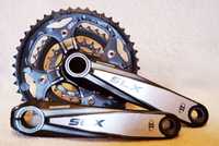 Shimano SLX  -  mechanizm korbowy