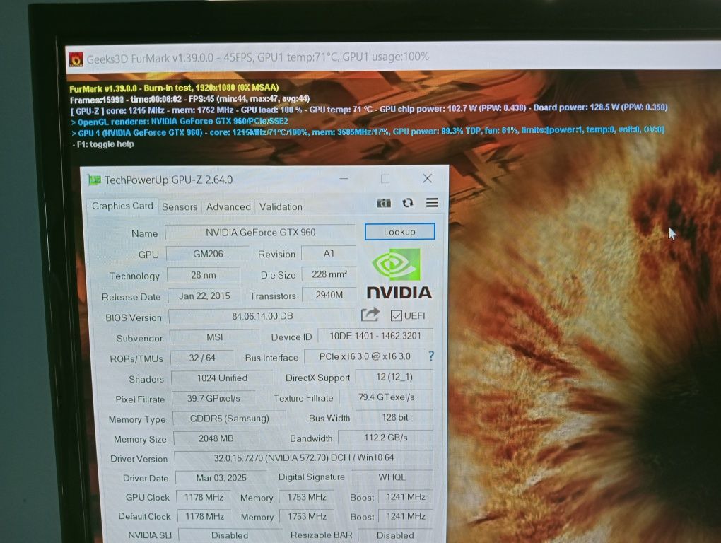 GTX 960 2 ГБ OC домашня відеокарта