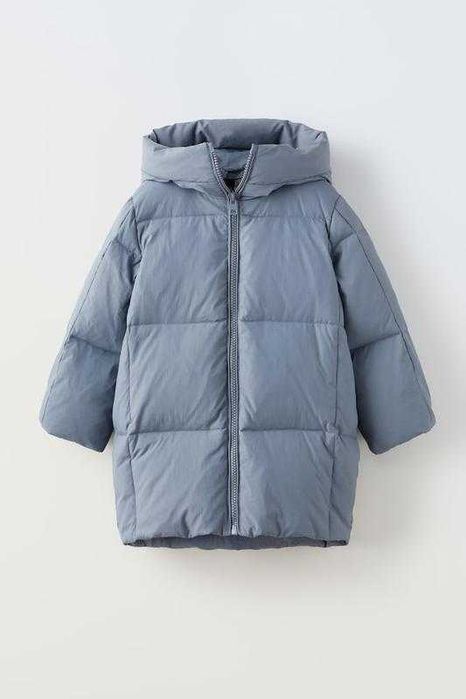 ZARA Пуховик пуфер куртка курточка зимова пальто 164 см