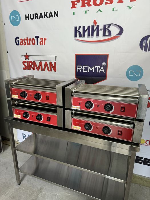 Гриль Роликой Для Сосисок Хот-Дог На 7 Роликів!!!