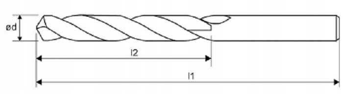 Wiertło do metalu NWKa HSS 10mm