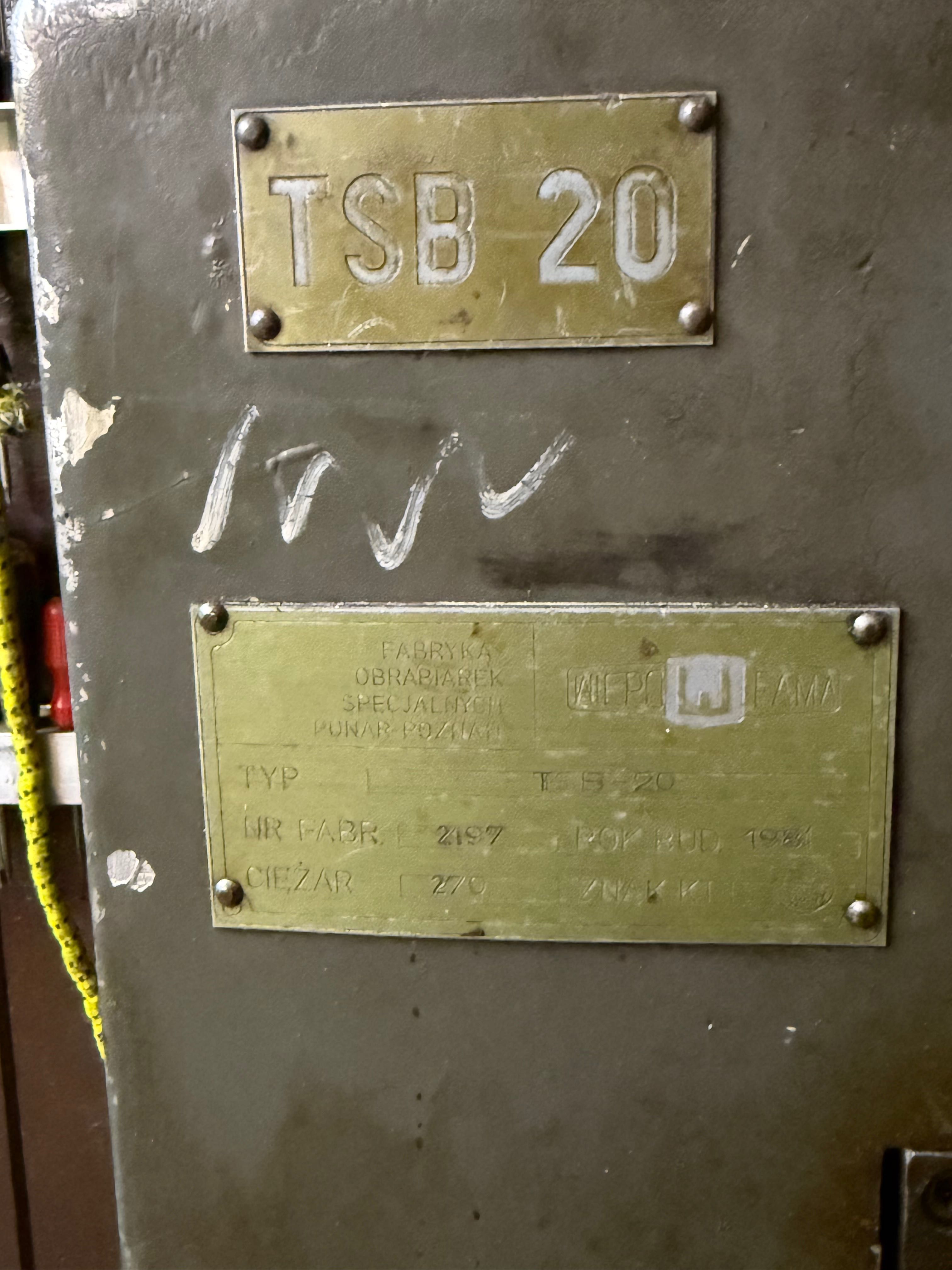 Tokarka TSB-20 Stan bardzo dobry