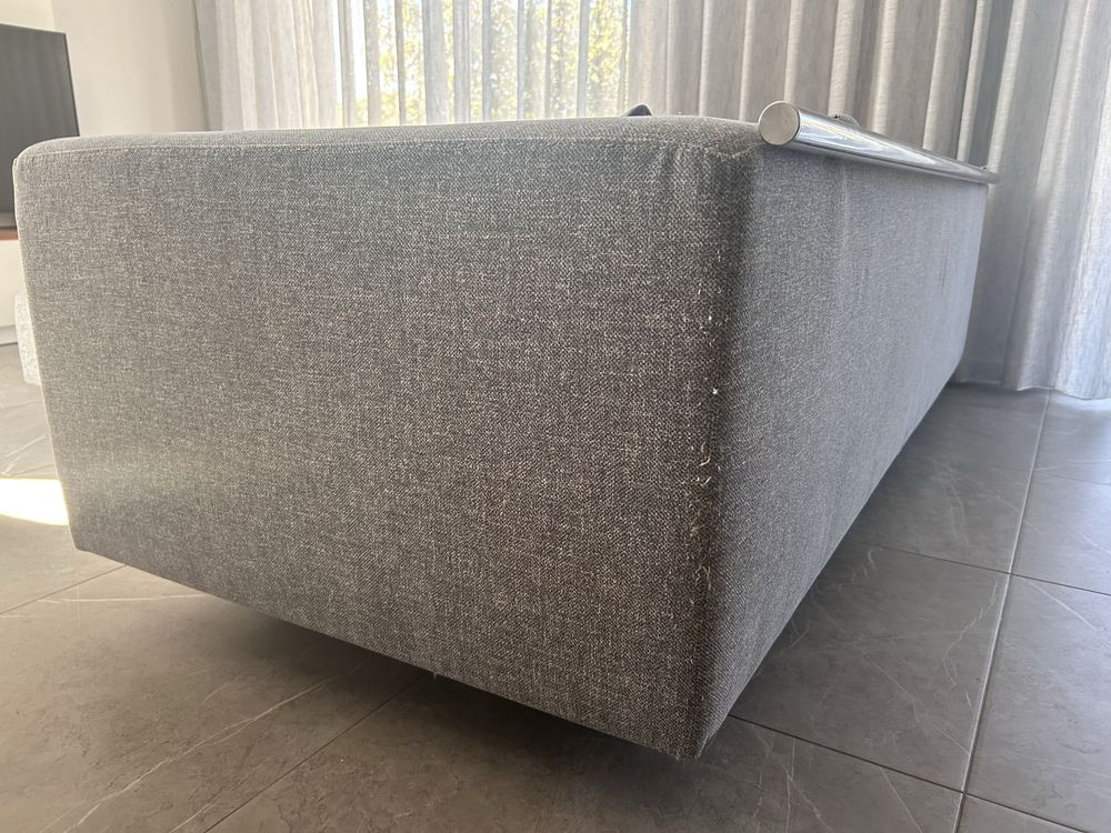 Sofá Chaise Longue Cinzento