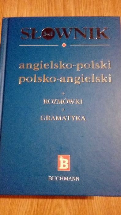 Słownik angielsko -polski polsko - angielski + gramatyka + rozmówki