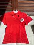 RETRO SLB - BENFICA - Camisola com colarinho/gola branca VINTAGE