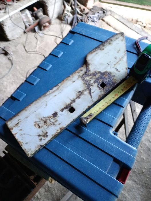 Lemiesz płóga pod orywkowego na 2 śruby z czubem