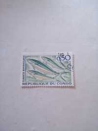 Znaczek pocztowy z Kongo