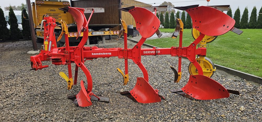 Pług 3 skibowy Landsberg servo 3 BDB stan w orginale Zobacz