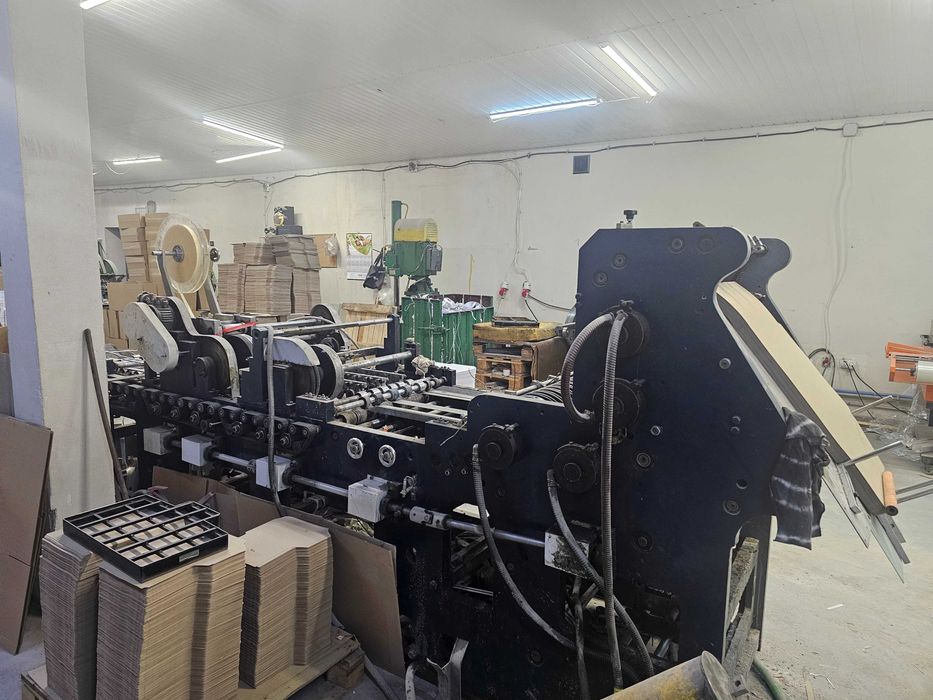 Zestaw maszyn do produkcji kopert biurowych Winkler+Dunnebier