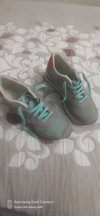 Ténis 36 NB cinza /azul