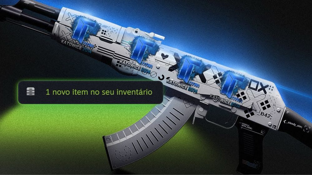 Repliki naklejek Titan Holo Katowice 2014 – CS:GO – 7,5 cm x 7,5 cm