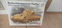 Model do sklejania 1/35 ICM 35571 Panther Beobachtunspanzer.