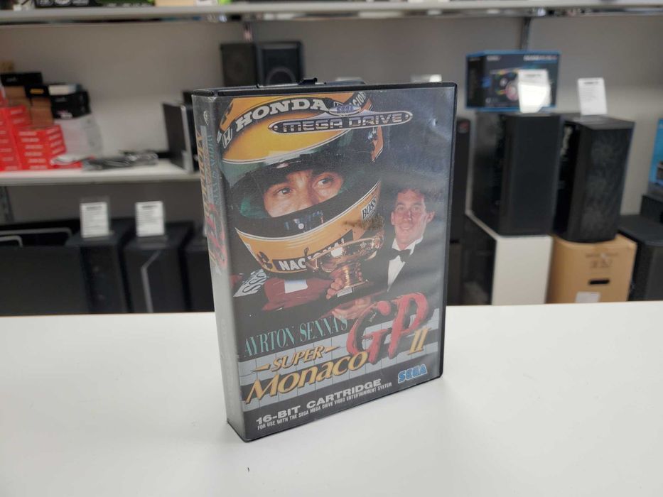Gra na Sega Mega Drive Ayrton Senna’s Super Monaco GP II
