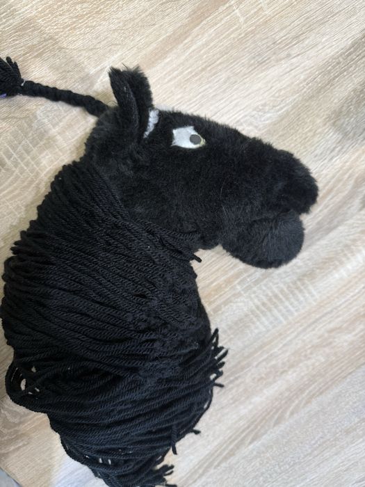 Koń Hobby horse Czarny