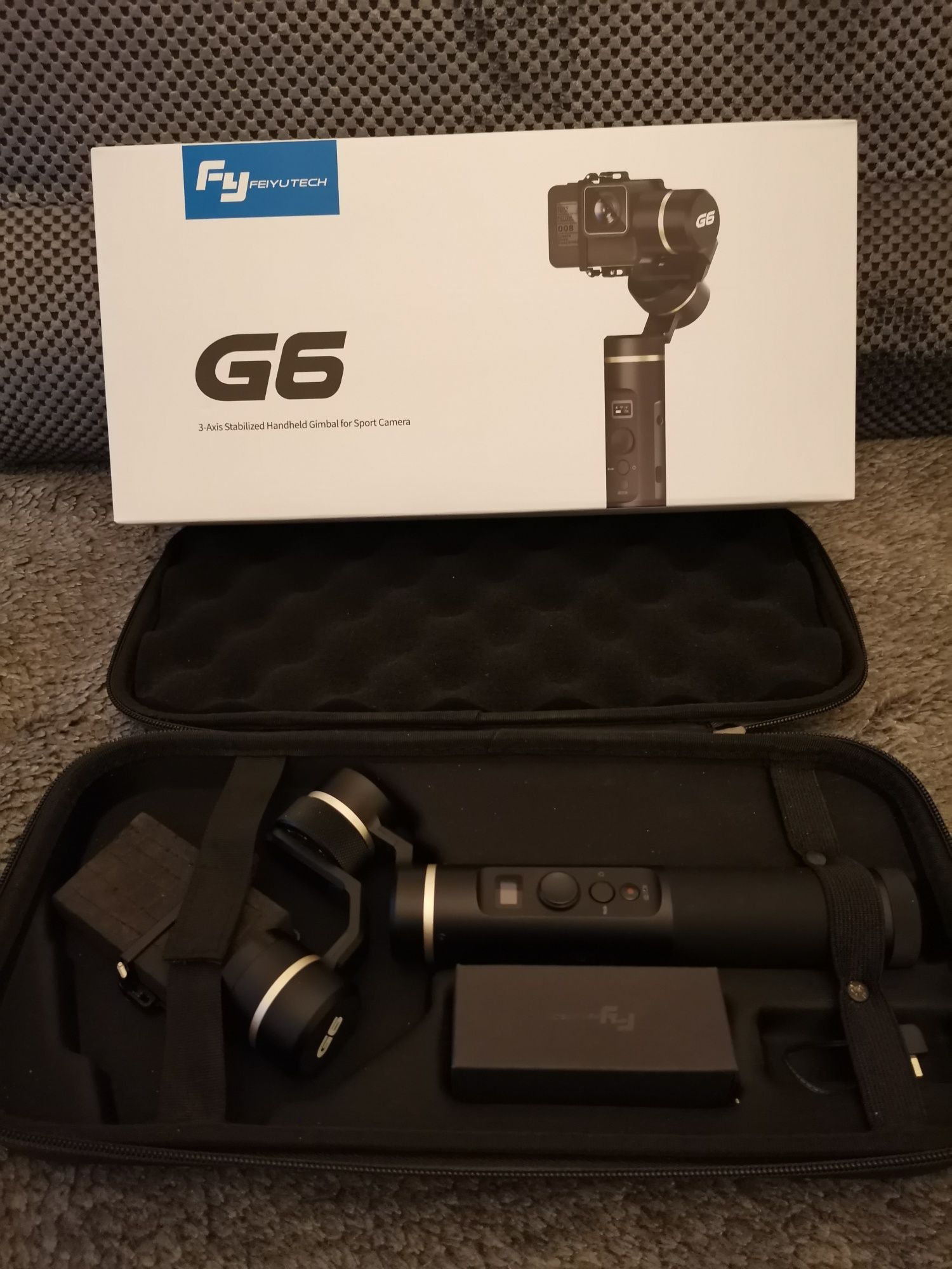 Gimbal FeiyuTech G6 do kamer sportowych