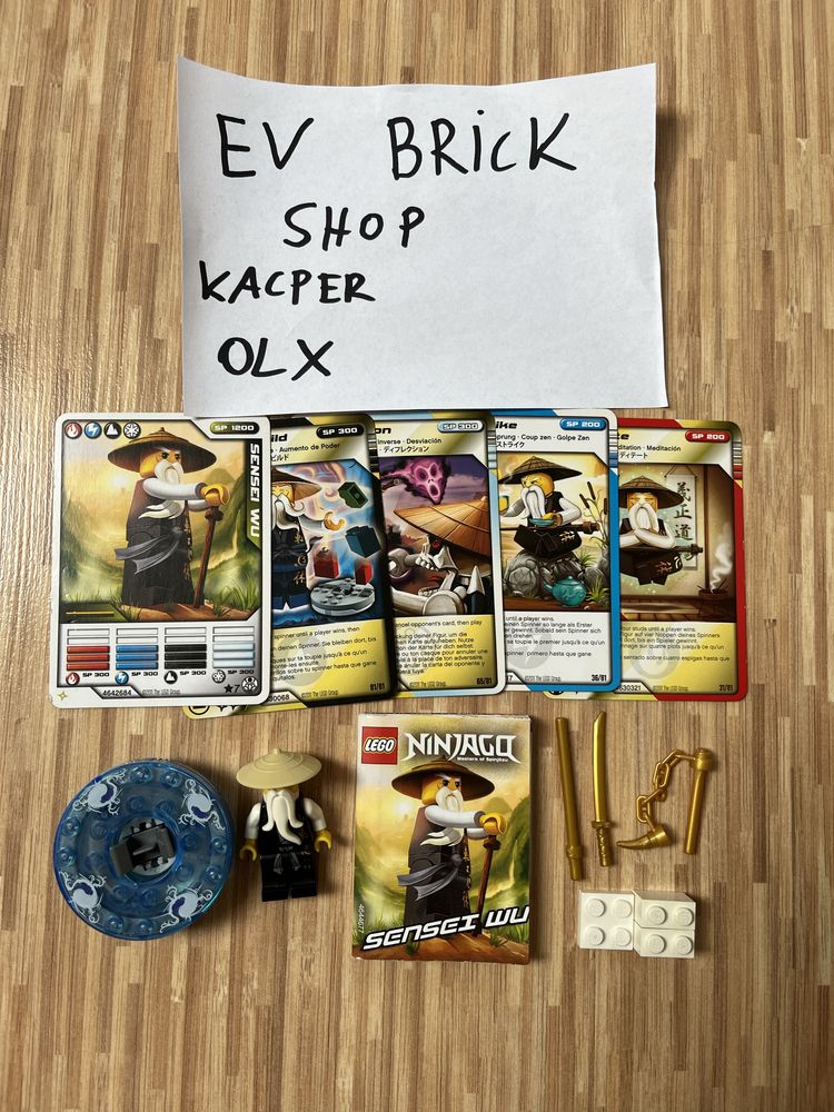 Lego ninjago 2255 spinner Sensei Wu