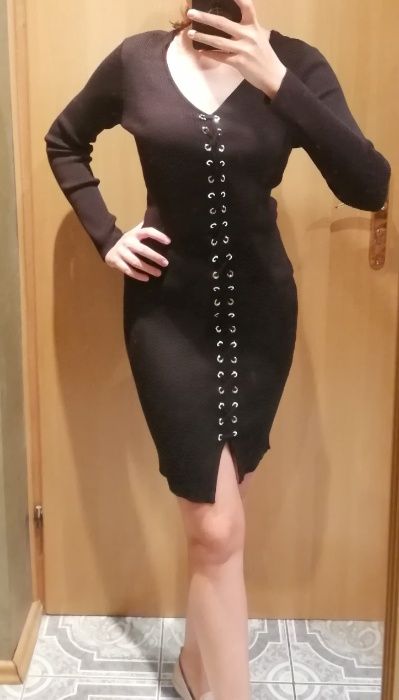 Dzianinowa sukienka Orsay