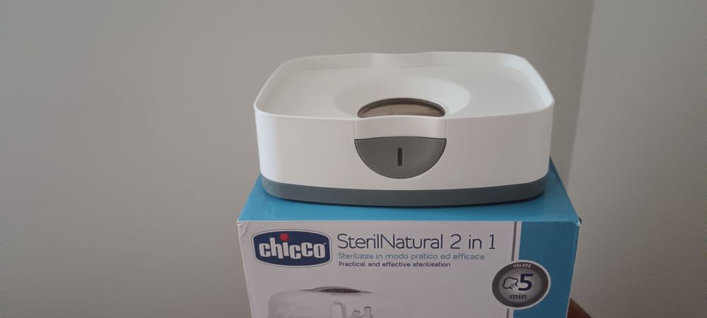 Esterilizador elétrico 2 em 1