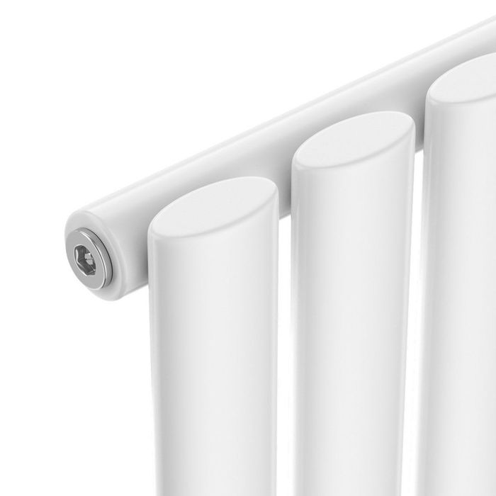 Вертикальний радіатор Navin Ellipse 480х1800-8, білий