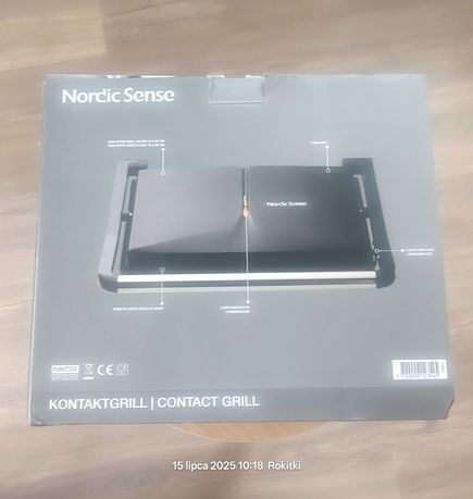 Grill panini Nordic Sense 1000 WATT