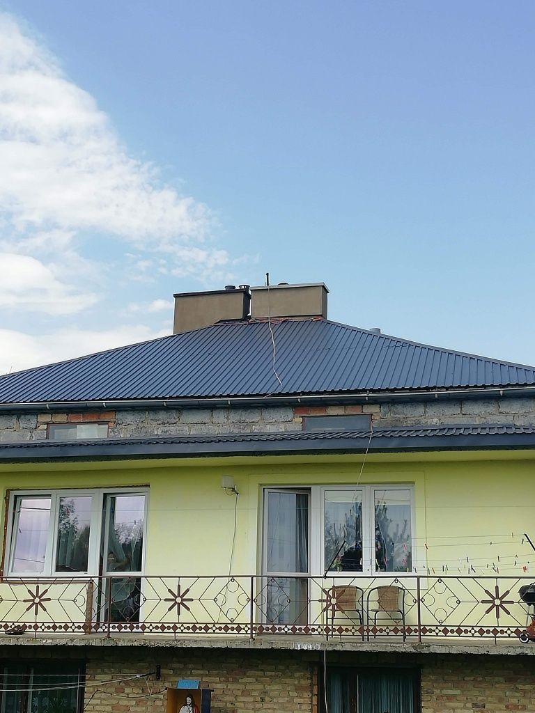 Malowanie dachów pędzlami 25 zł za m2