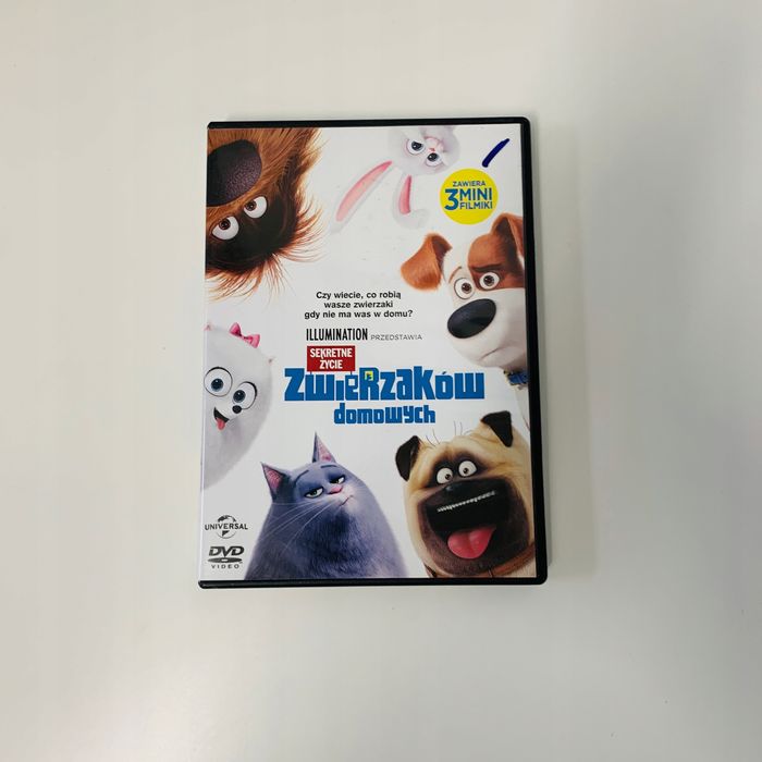 Sekretne Życie Zwierzaków Domowych Płyta Dvd