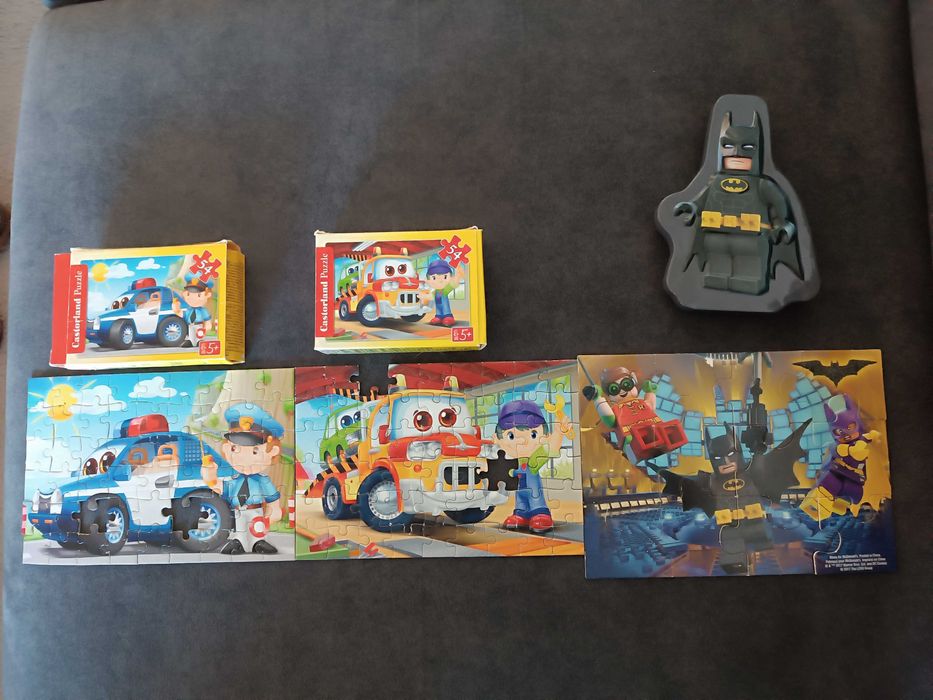 Zestaw gier puzzli dla chłopca