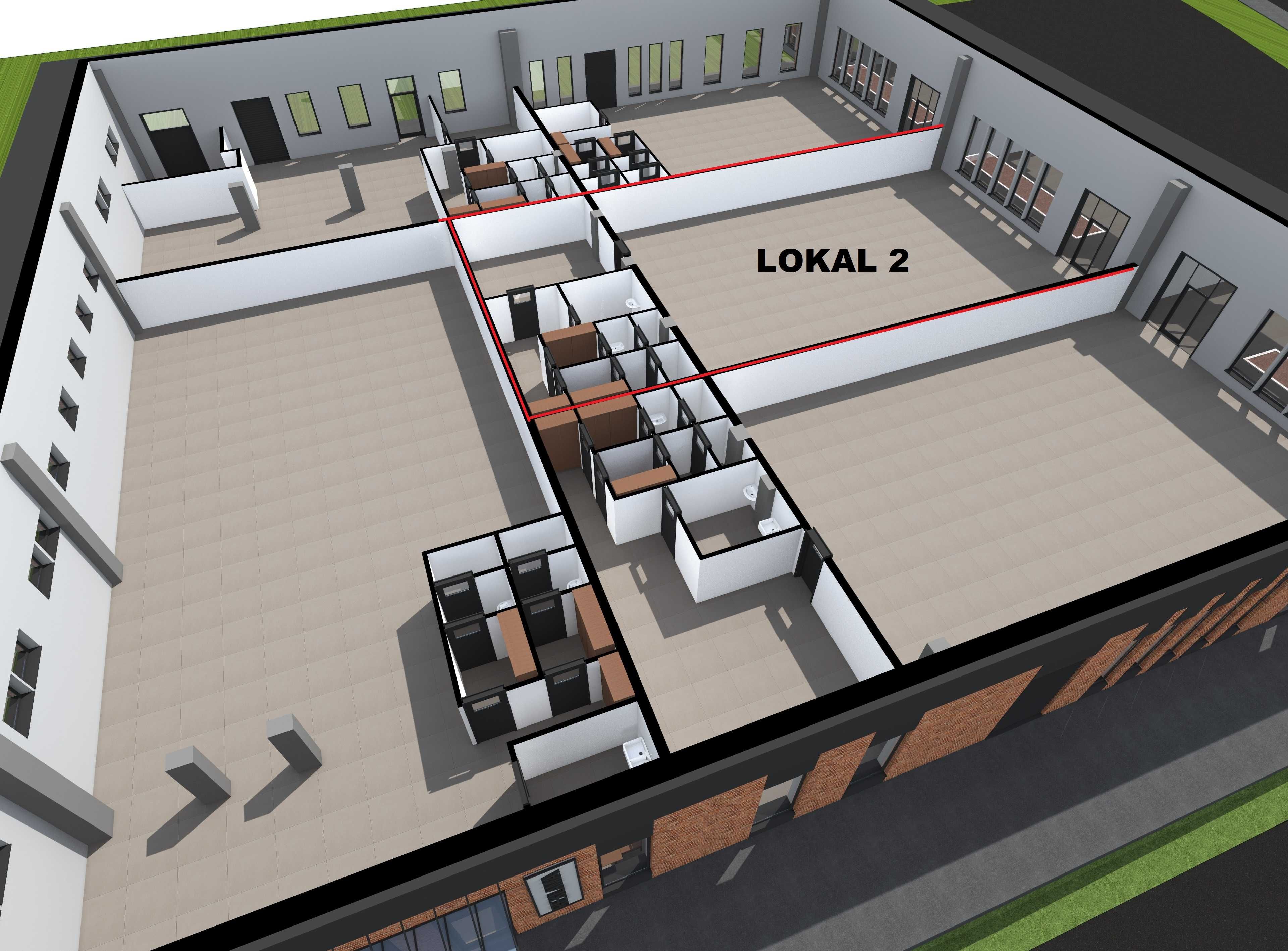 Lokal użytkowy do wynajęcia – Zabrze, ul. Trocera 39 – 266 m², parter