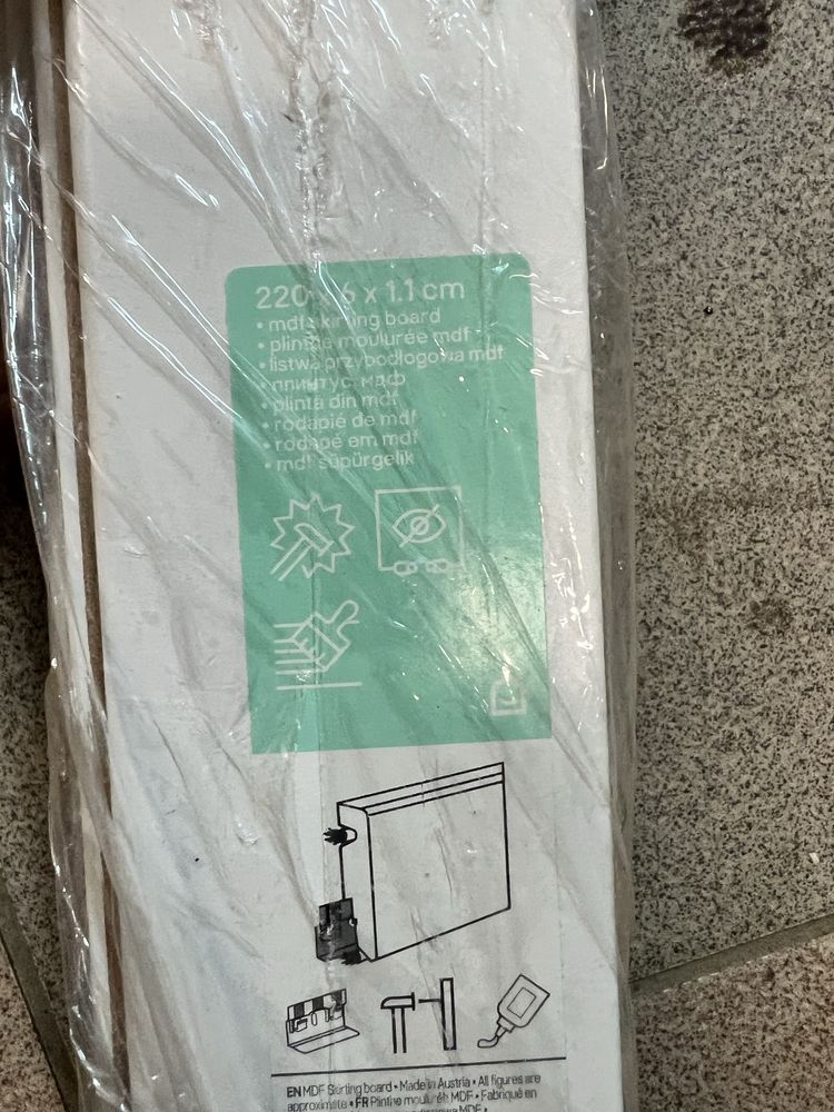 Listwa przypodłogowa biała castorama